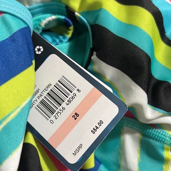 Speedo One Piece Prolt Volt Back Printed Sz 28/Small - Picture 4 of 8